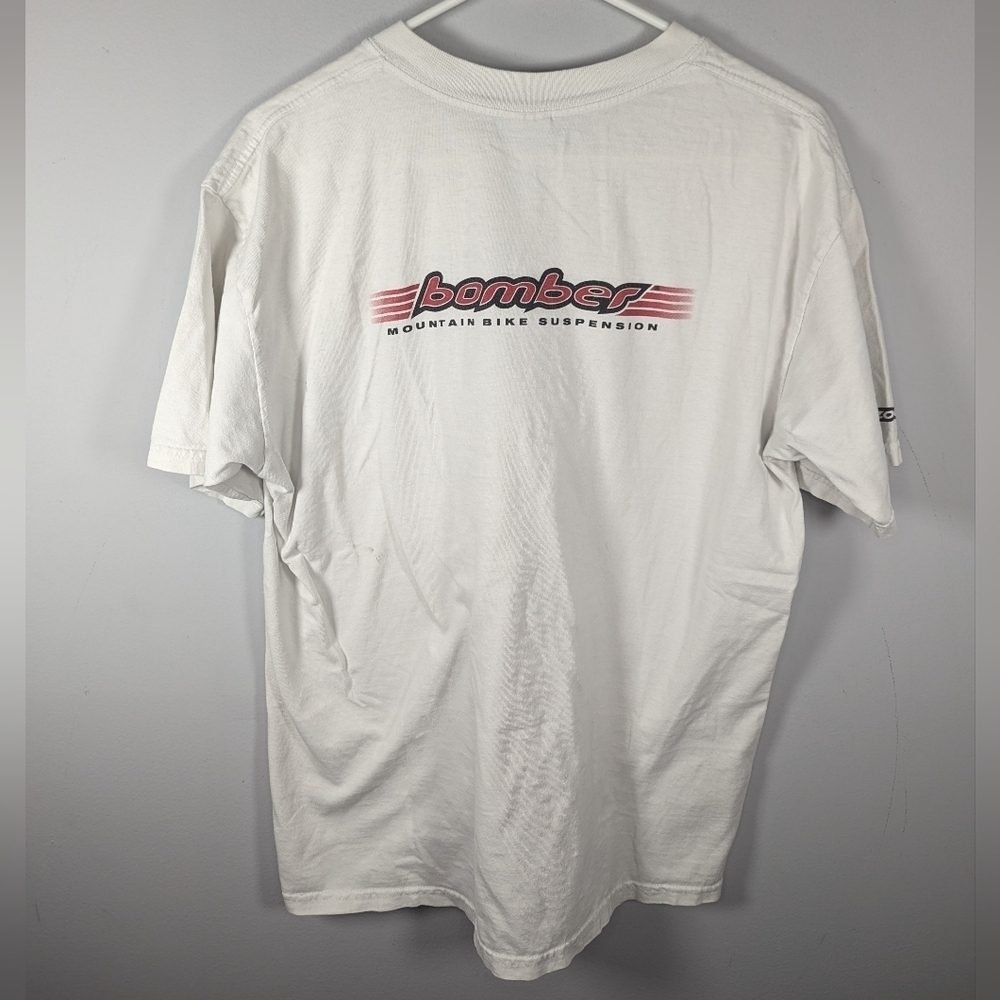 Vintage Gildan Ultra Cotton Marzocchi Bomber Mountain Bike Suspension XL